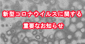 新型コロナウイルスについて