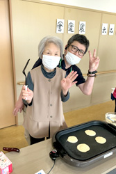どら焼きづくり